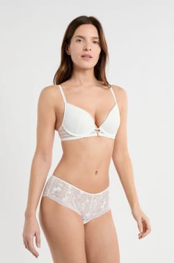 Soutien-gorge N.2 - Le push-up plongeant en dentelle;${refinementColor}