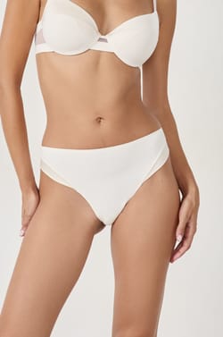 Tanga de microfibra satinada;${refinementColor}