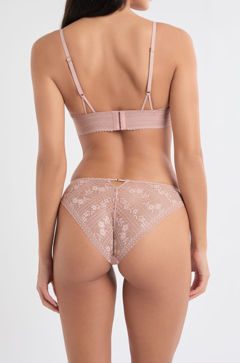 Lace and Microfibre Briefs;${refinementColor}