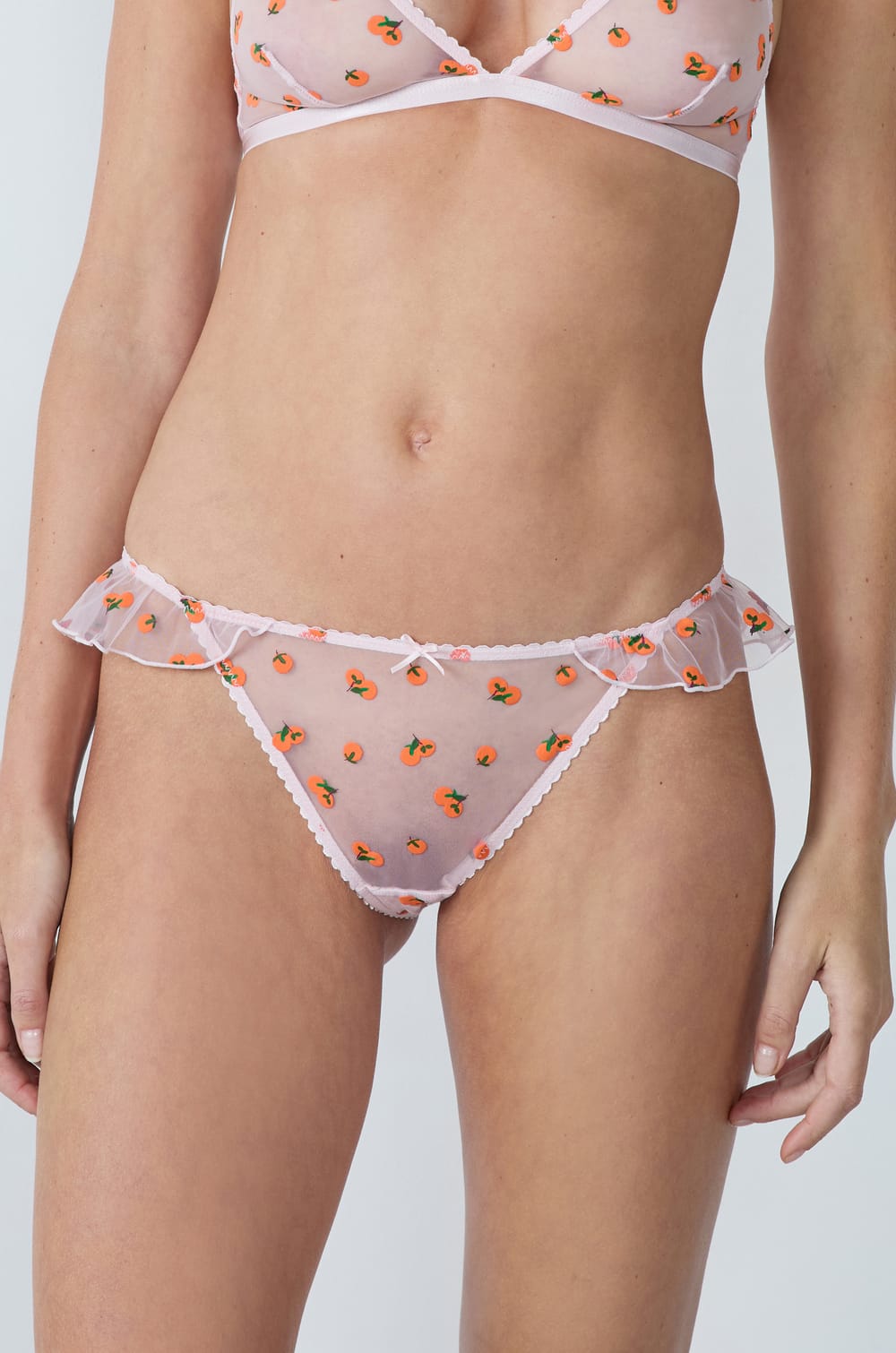 Brazyliany z koronki z nadrukiem;${refinementColor}