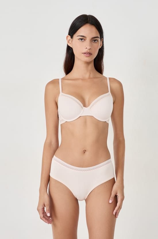 Soutien-gorge N.4 - Le coques fines en coton biologique;${refinementColor}