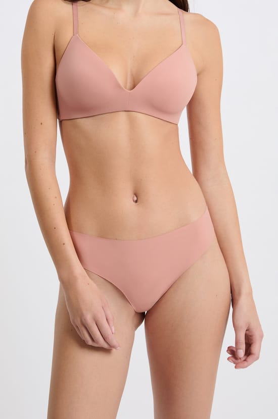 Microfiber Thong;${refinementColor}