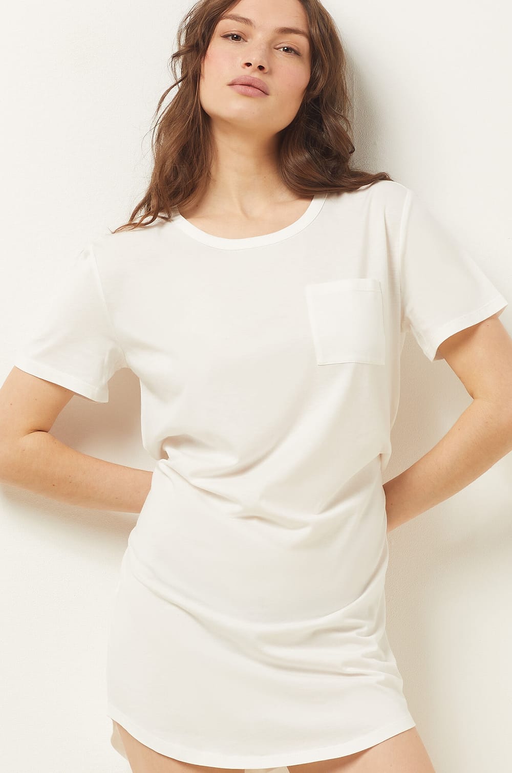 Chemise de nuit GAM BLANC - ETAM