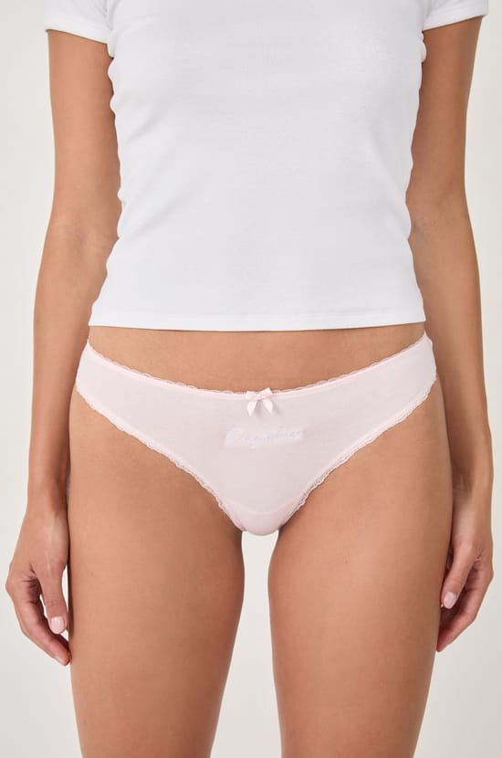 Tanga en coton brod&eacute;;${refinementColor}