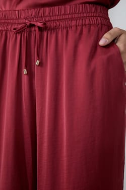 Wide-leg satin trousers;${refinementColor}