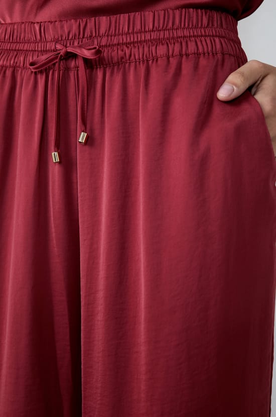 Wide-leg satin trousers;${refinementColor}