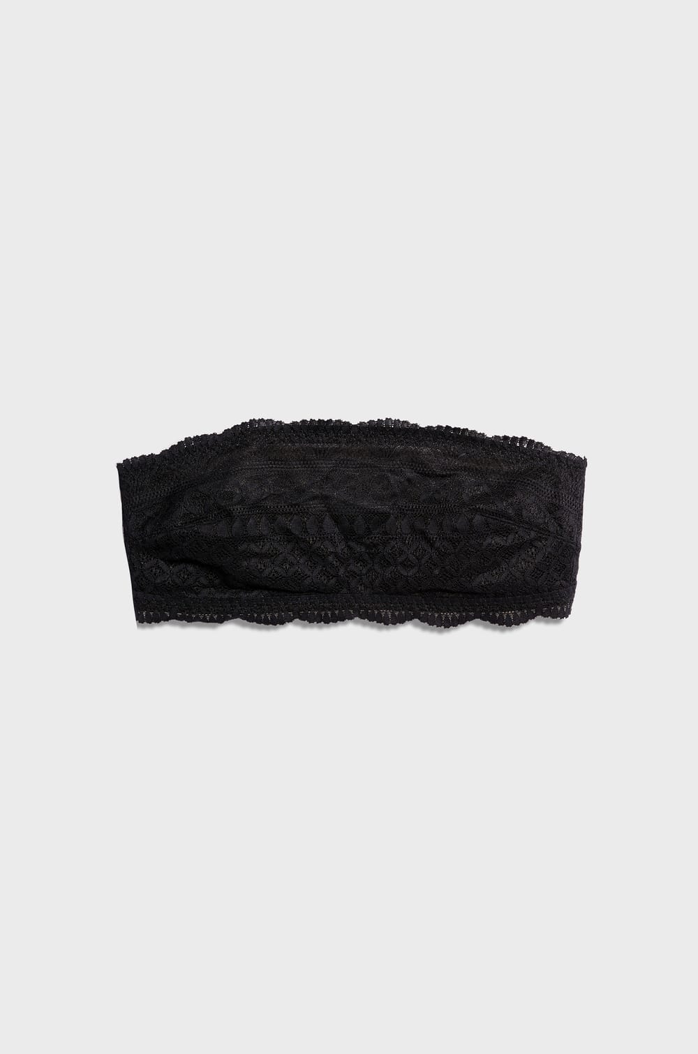 Lace Strapless Bra;${refinementColor}