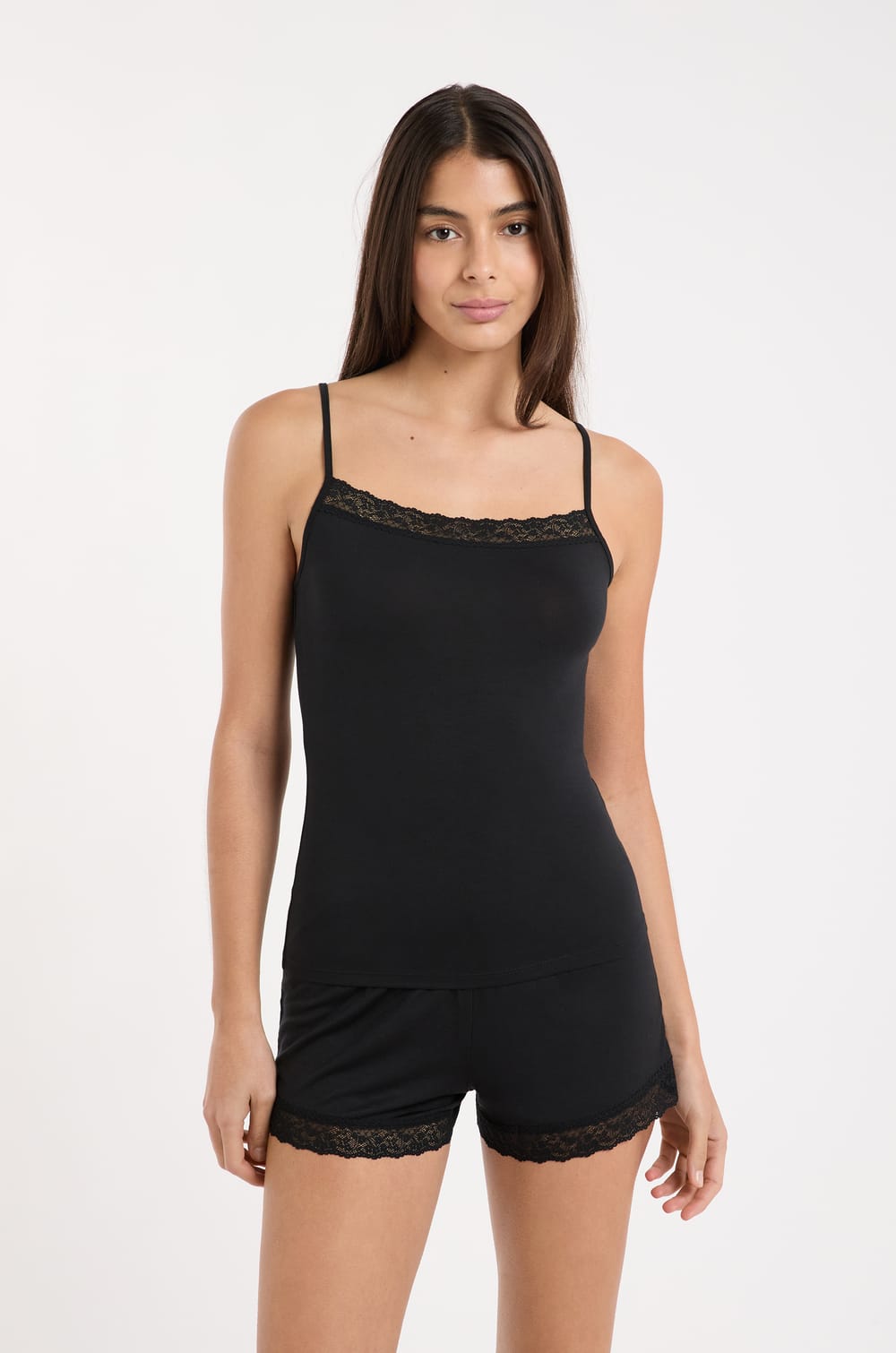 Camisole with Lace Details;${refinementColor}