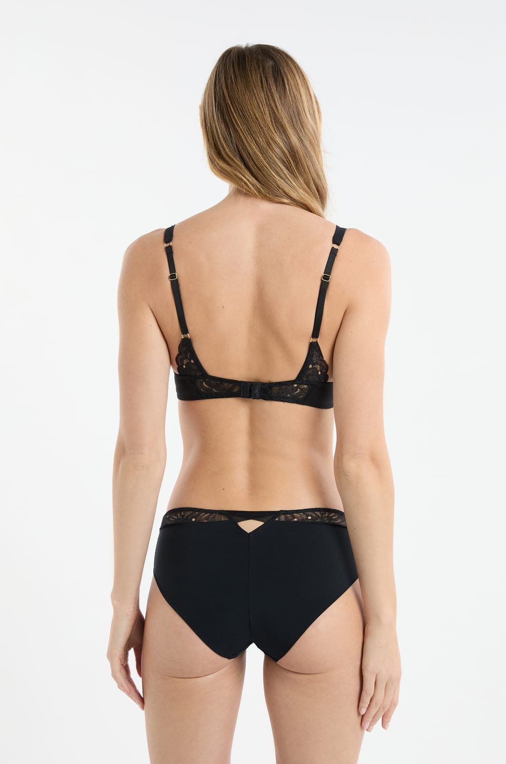 Bra N.2 - The Plunge Push-up in Lace;${refinementColor}