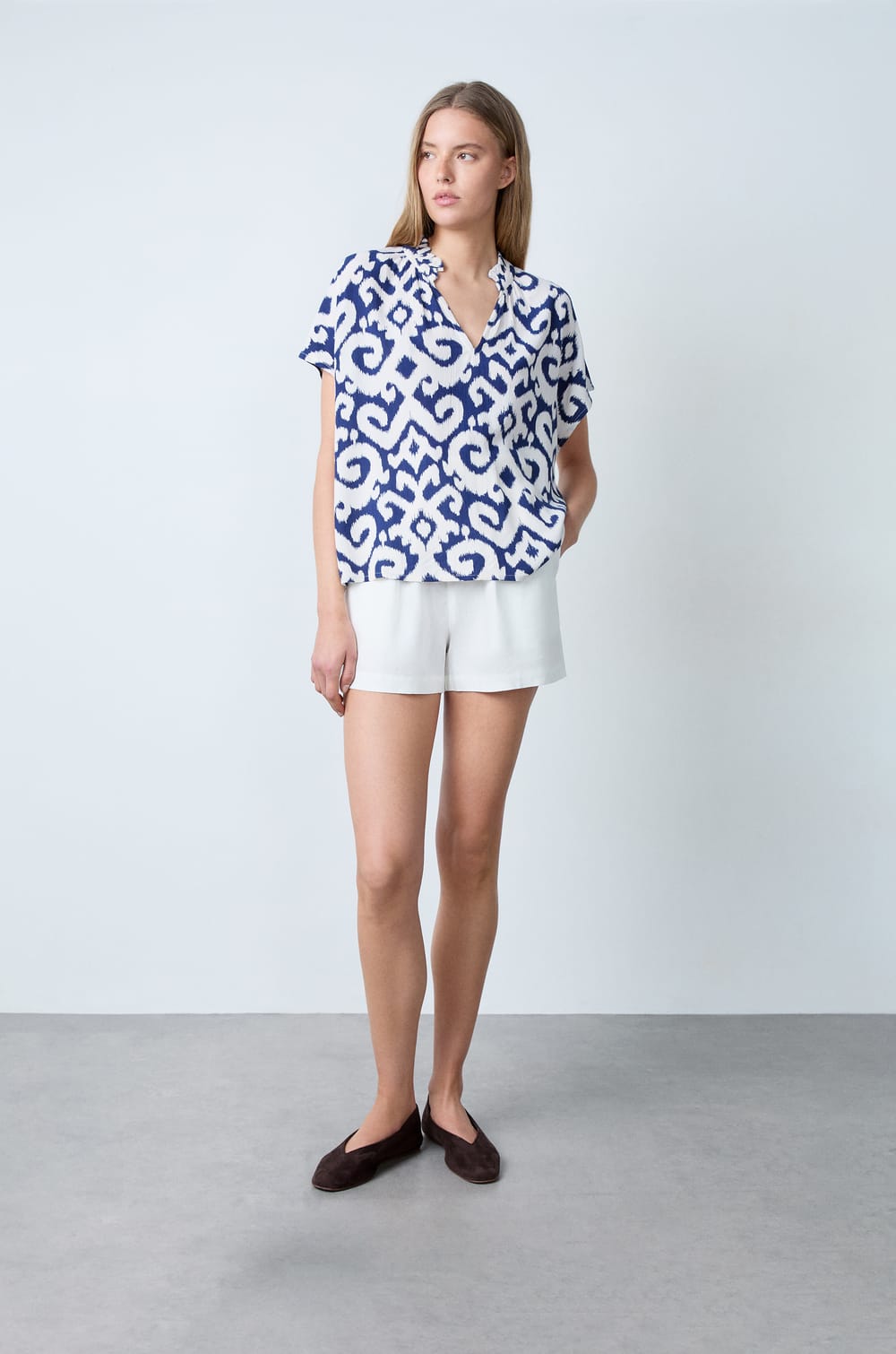 Top fluide imprim&eacute;;${refinementColor}