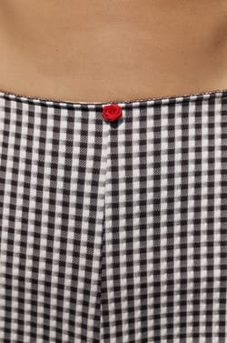 Pantalon capri vichy;${refinementColor}
