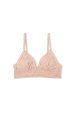 Bra N.8 - The Wireless Triangle Bra in Lace;${refinementColor}