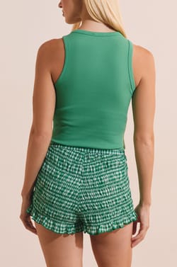 Pantal&oacute;n corto de algod&oacute;n estampado;${refinementColor}