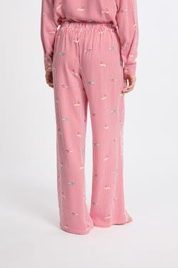Pantalon de pyjama à motifs;${refinementColor}