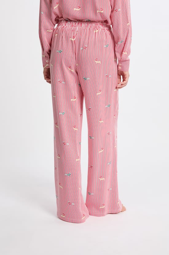 Pantalon de pyjama à motifs;${refinementColor}