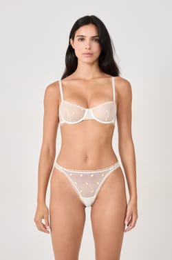 Soutien-gorge N.9 - Balconnet avec broderie citron;${refinementColor}