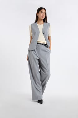 Pantalon de tailleur large;${refinementColor}