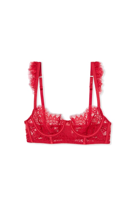 Bra N.9 - Lace Bustier Balconette;${refinementColor}
