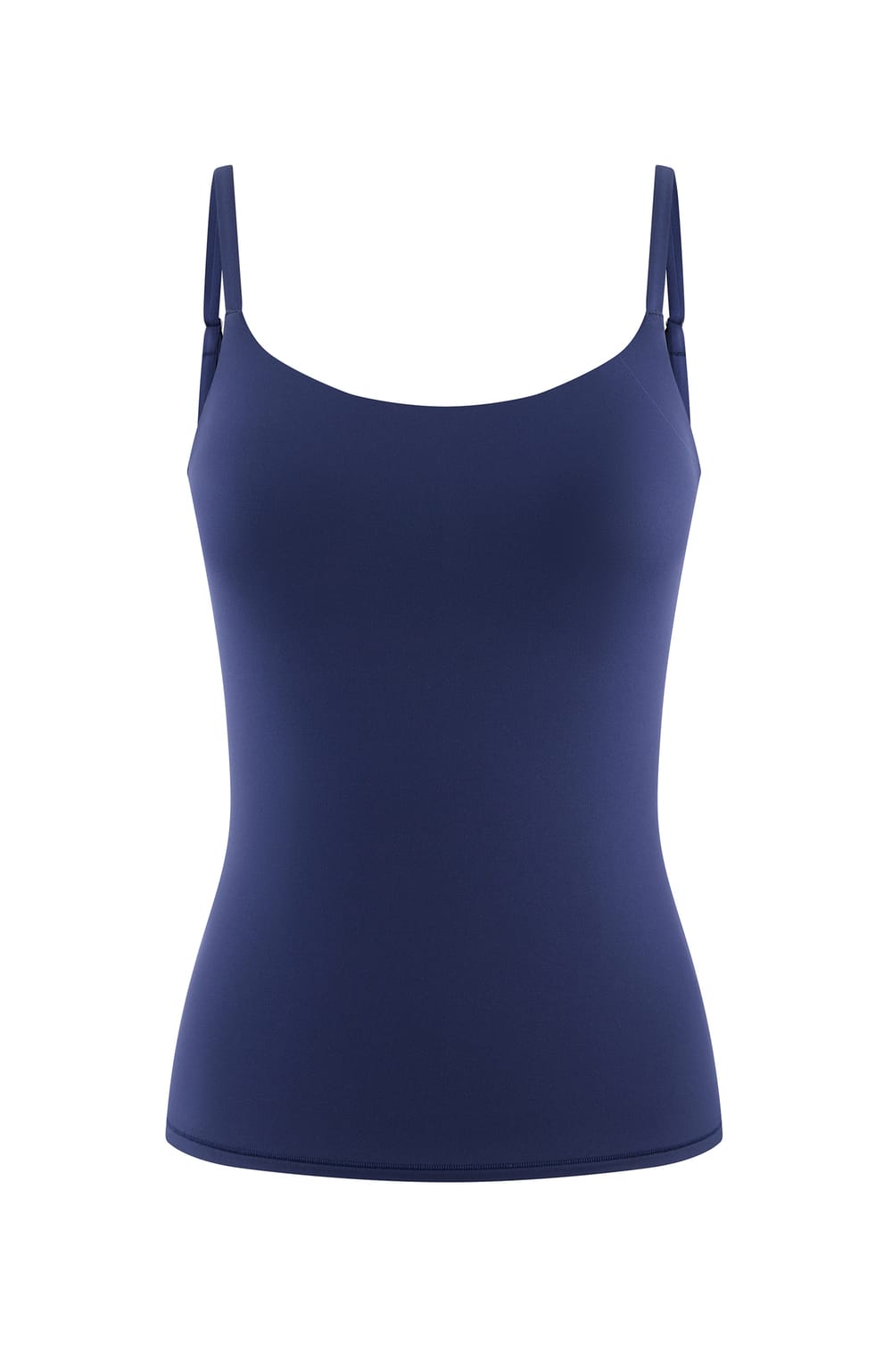 Microfiber Top With Built-In Bra;${refinementColor}