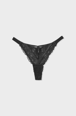 Lace Thong;${refinementColor}