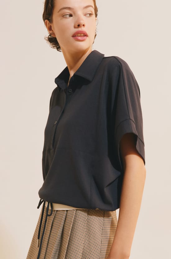 T-shirt court nouable;${refinementColor}