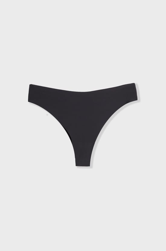 High-leg Tanga in Microfiber;${refinementColor}