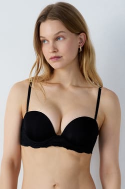 Strapless Push-Up Bra;${refinementColor}