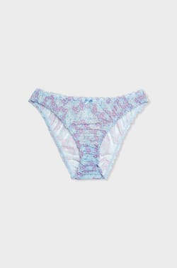 Printed bloomer briefs;${refinementColor}