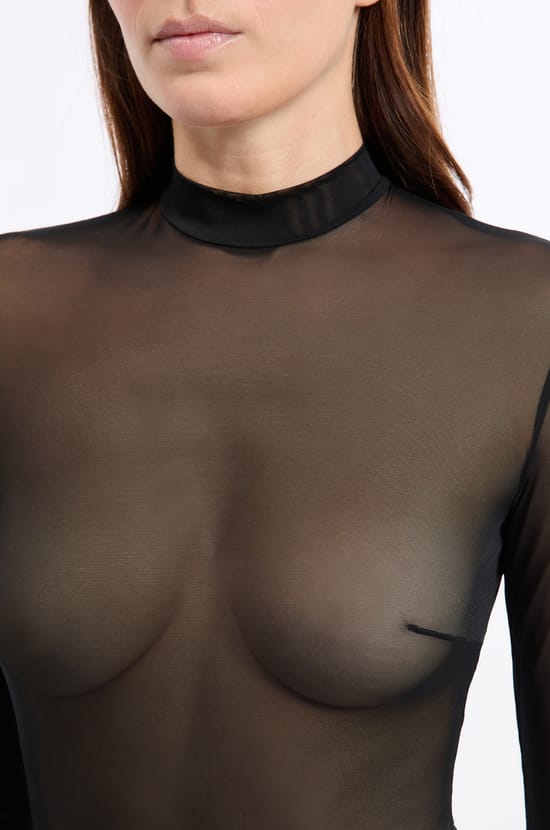 Tulle Bodysuit;${refinementColor}