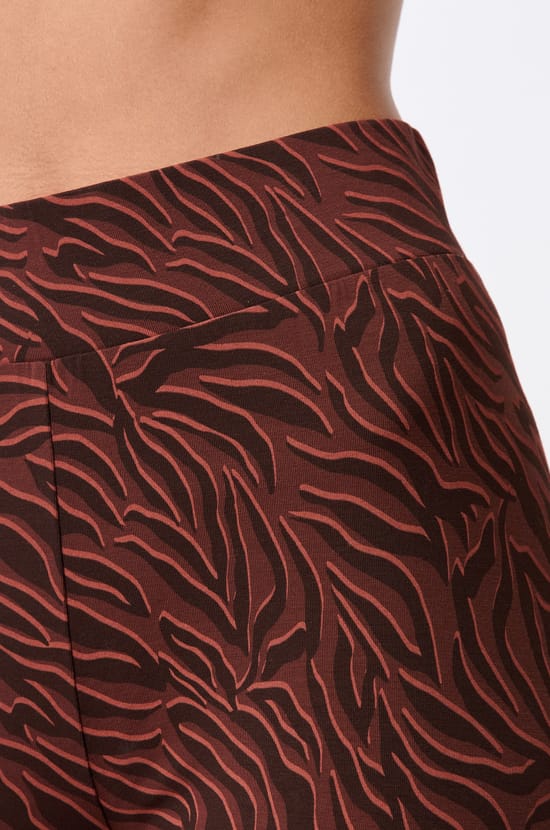 Legging à motifs en coton;${refinementColor}