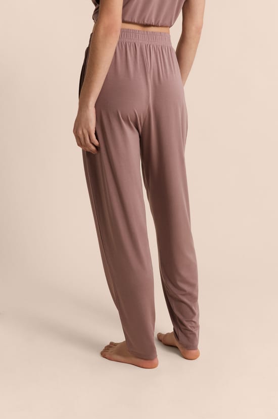 Elasticated Pyjama Trousers;${refinementColor}