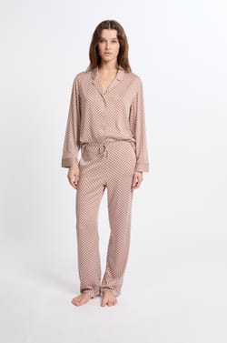 Chemise de pyjama à motifs;${refinementColor}