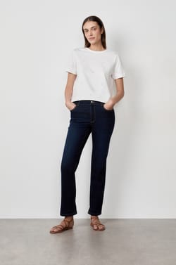 T-shirt manches courtes imprim&eacute; c&oelig;urs en coton;${refinementColor}