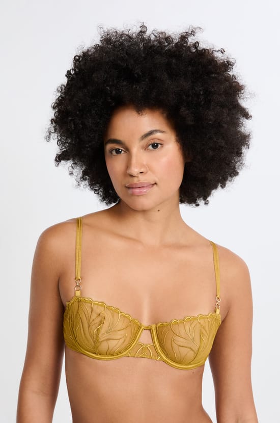 Soutien-gorge N.9 - Balconnet en broderie florale;${refinementColor}