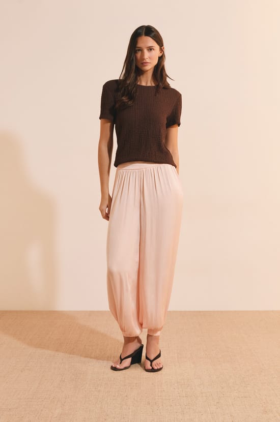 T?shirt manches courtes gaufr&eacute;;${refinementColor}