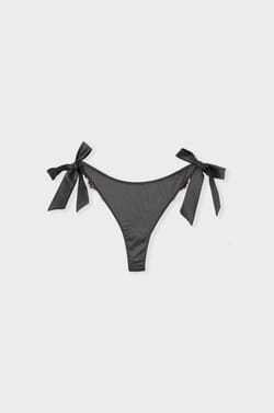 Embroidered Tanga with Bows;${refinementColor}
