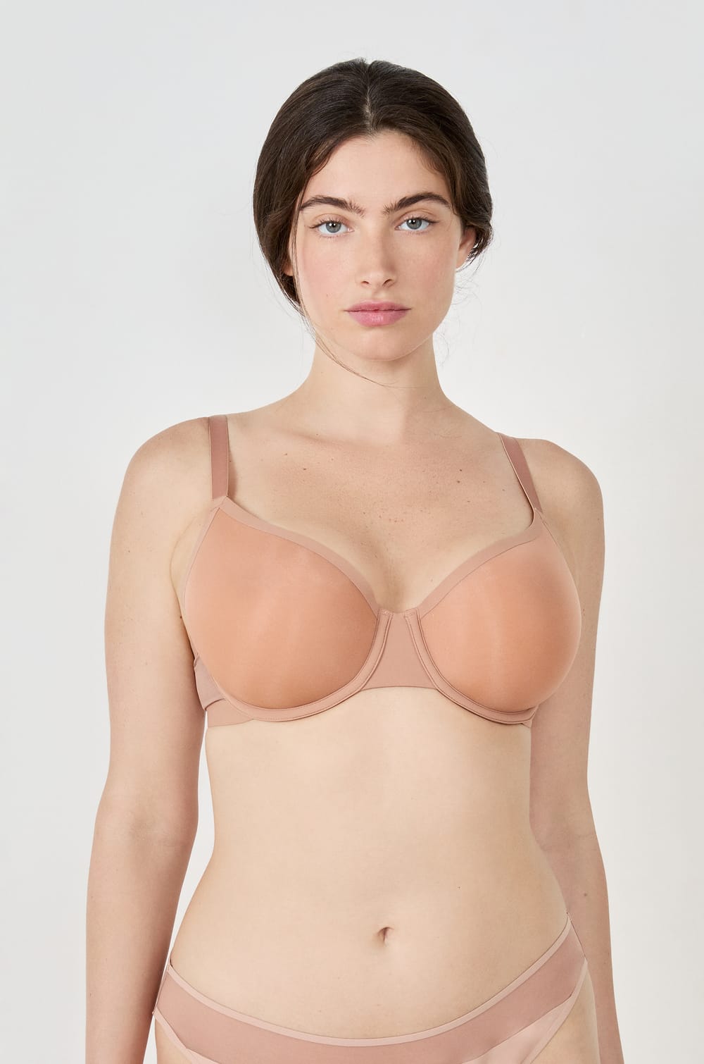 Bra de microfibra copa fina;${refinementColor}