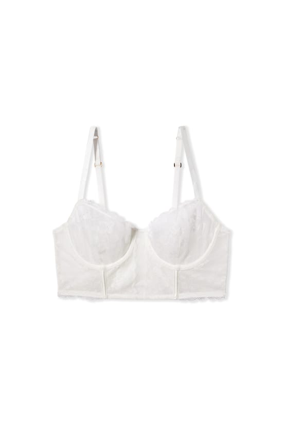 Soutien-gorge bustier avec broderie;${refinementColor}