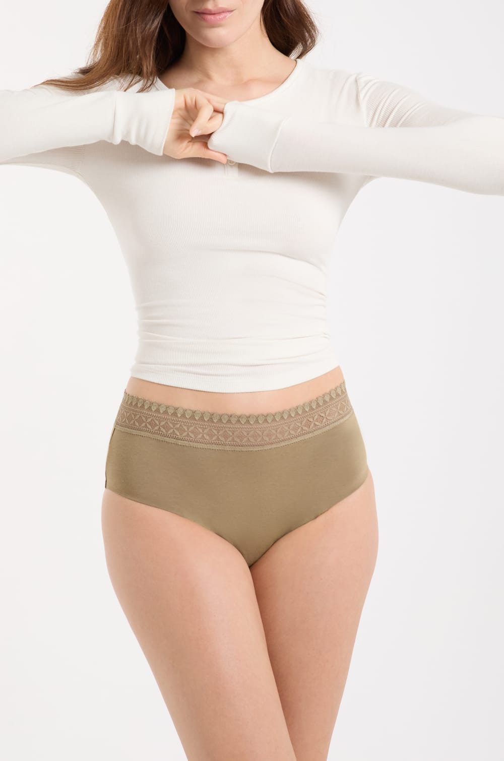 Heavy Flow - Cotton Period Boyshort;${refinementColor}