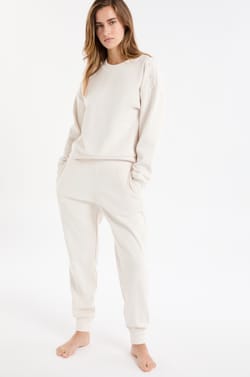 Pyjama Trousers with Elasticated Waist;${refinementColor}