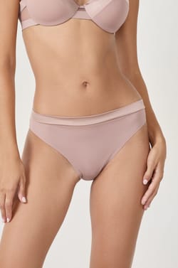 Satin microfiber brief;${refinementColor}