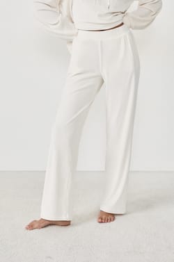 Pantalon de pyjama effet velours;${refinementColor}