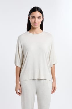 T-shirt de pyjama en modal;${refinementColor}