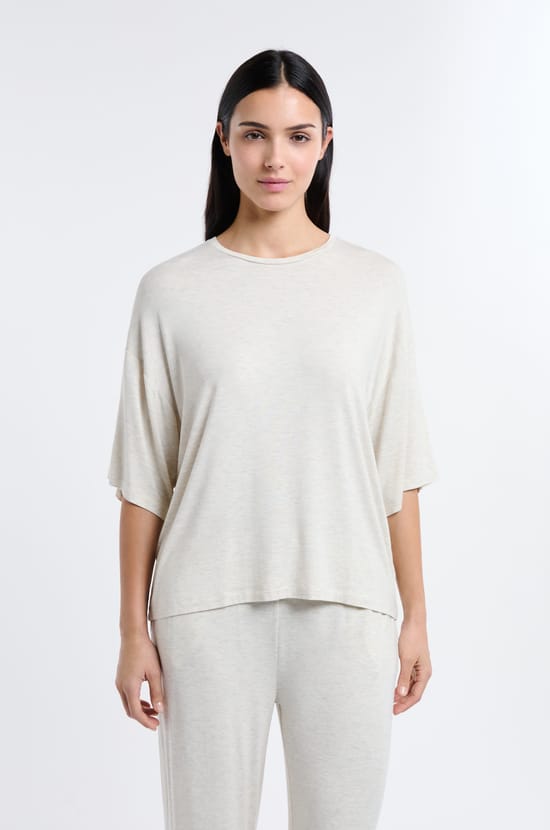 Camiseta de pijama de modal;${refinementColor}