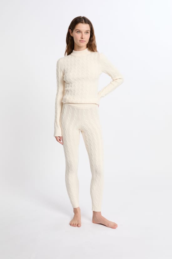 Pantalon legging de pyjama;${refinementColor}