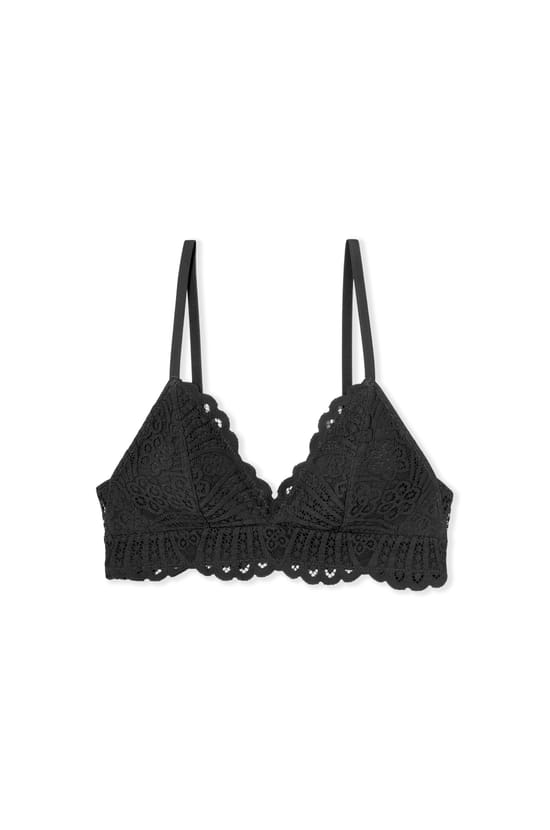 Soutien-gorge N.8 - Le triangle sans armatures en dentelle;${refinementColor}