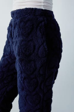 Fleece Pyjama Bottoms;${refinementColor}