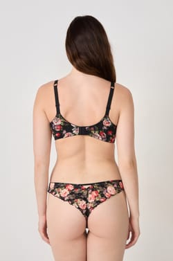 Lace printed bra;${refinementColor}