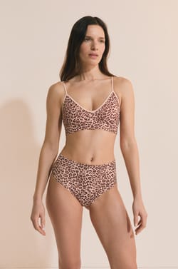 Culotte midi &eacute;chancr&eacute;e;${refinementColor}