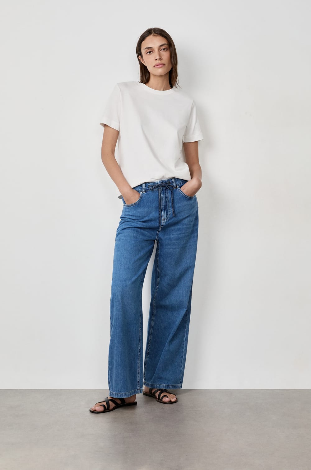 T-shirt manches courtes en coton;${refinementColor}